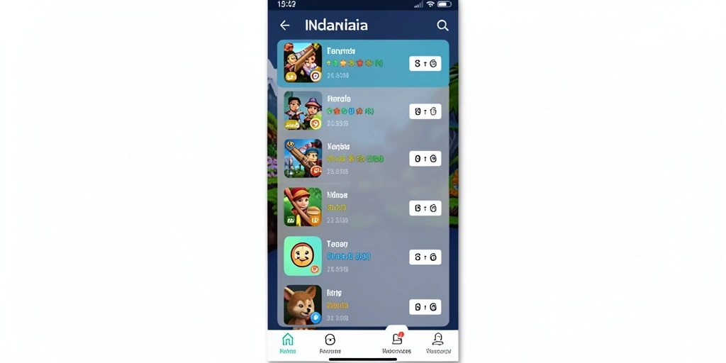 Level baru yang menantang bergulir di layar.