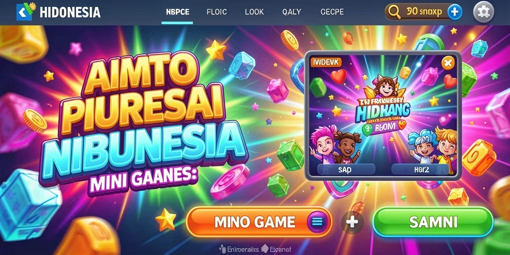 Tantangan seru di setiap level permainan.