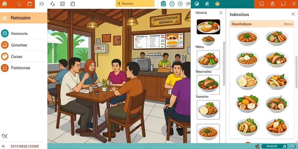 Tampilkan fitur multiplayer yang memungkinkan kolaborasi.
