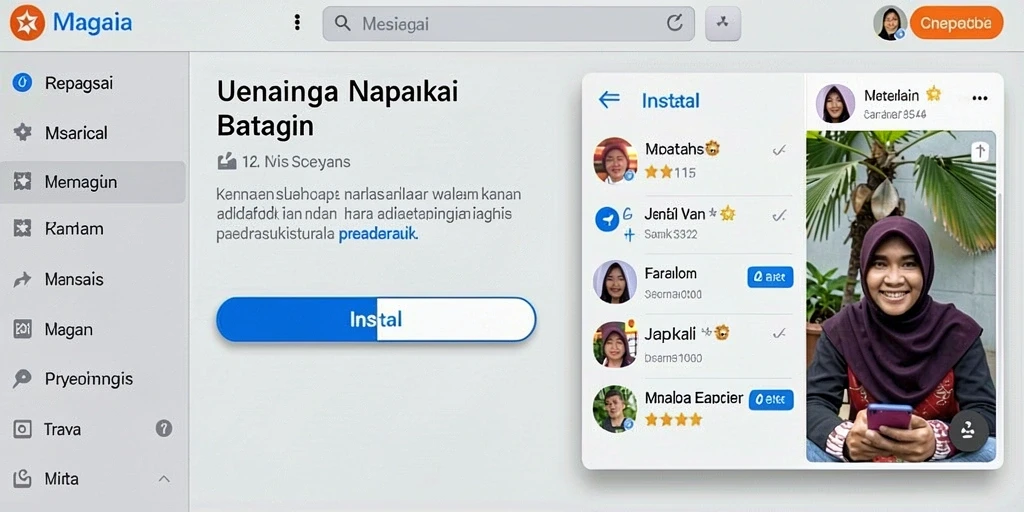 Fitur chat untuk interaksi antar pemain.