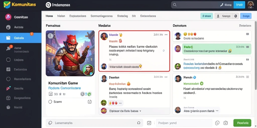 Komunitas aktif yang siap menjalin interaksi.
