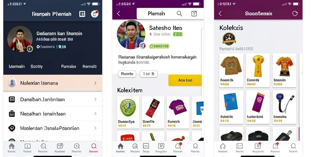 Fitur chat interaktif untuk komunikasi.