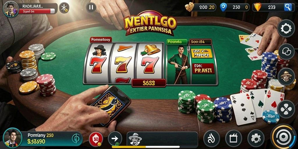 Fitur multiplayer yang memungkinkan permainan bersama teman.