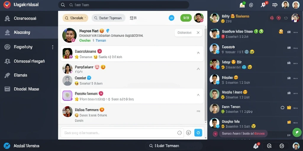Screenshot dari level yang penuh tantangan dalam game.