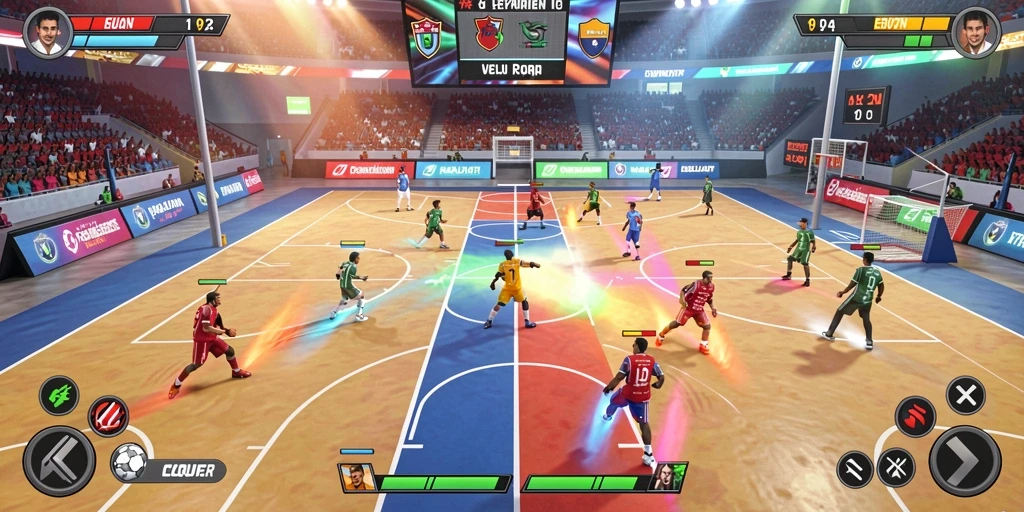 Menunjukkan berbagai senjata yang dapat digunakan pemain dalam game.