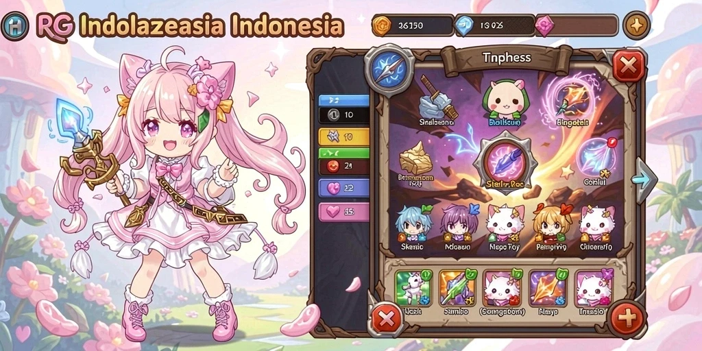 Sistem hadiah yang menggiurkan dan bermanfaat.