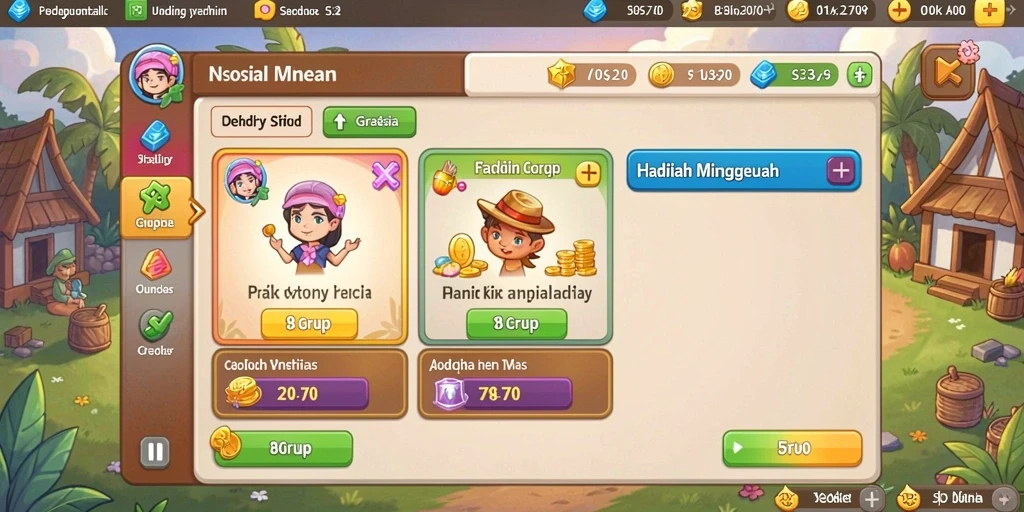 Mode multiplayer untuk bersaing dengan teman-teman.